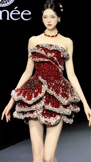The Most Beautiful Dress On Runway #model #runway