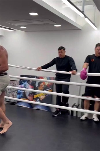 That time Alex Pereira sparred a Korean heavyweight boxer