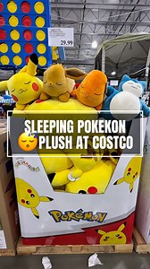 Costco has the 18″ Sleeping Pokémon plush for $24.99—adorable, soft,...