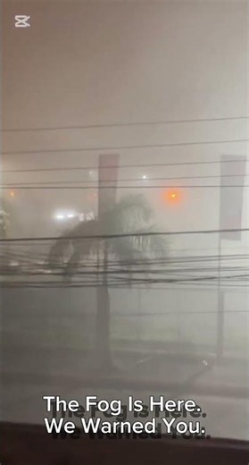 It’s Already Over. #fog #thefogiscoming #warned #nohelp