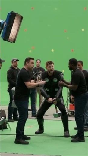 MARVEL B.T.S #aivideo #marvel #behindthescenes