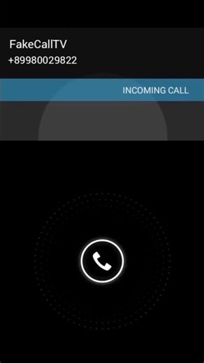 UMX MXW1 Incoming Call