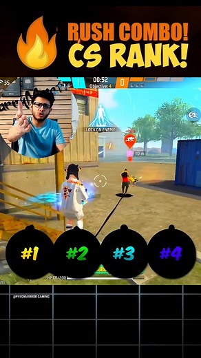 MR PYRO 1M on Instagram: "SECRET OP RUSH CHARACTER COMBO🔥CSR|TOP 3 BEST GUN💀|GARENA FREEFIRE MAX💥 #shorts #freefiremax MR PYRO #gaming #reels"