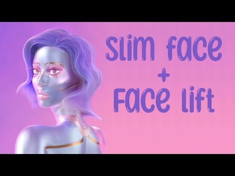 Slim face + face lift subliminal {MMM} formula