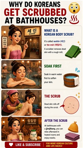 This Korean Bathhouse Experience Might Surprise You! 😲🧖‍♀️ #KoreanCulture #Jjimjilbang
