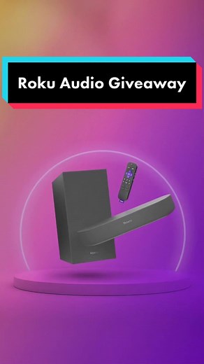 Here’s your chance to get a Roku Wireless Bass & Roku Streambar! Just follow @Roku & tell us what you’re streaming. Comment now until 9/14 at 5pm PT, details in bio. Winner announced herr on 9/16. #rokuaudio