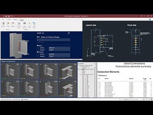 Connection Design Overview - Part 3: RAM Connection Standalone || Design option, Report, Drawing