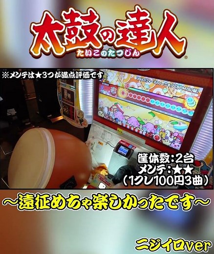 [Taiko no Tatsujin] Nationwide Game Center Tour Vol. 245 | GiGO Yabashira