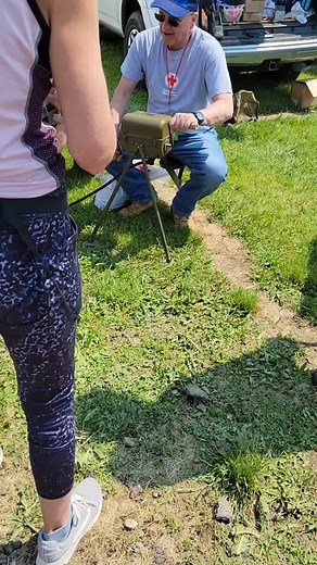 Vintage Military Radio Set at Hamvention 2023 Flea Market