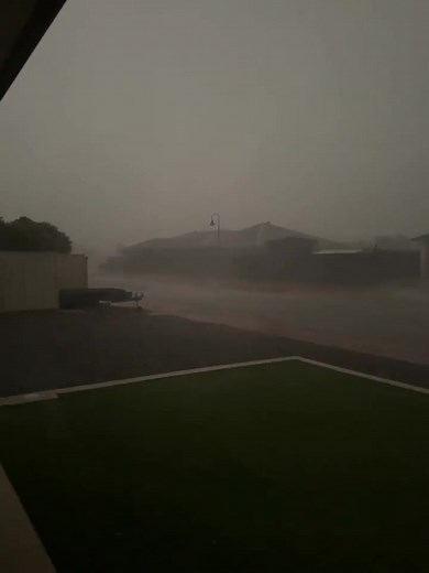 410K views · 3K reactions | Taken By Graeme Swan last night in Port Pirie. This video you can see the force of the winds throwing a trampoline across houses.  | Mid North Storms | Facebook