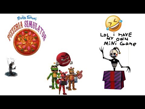 SECURITY PUPPET FNAF 6 mini game