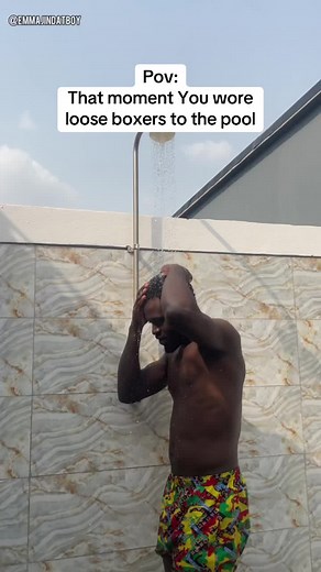 Loose Boxers at the Pool: A Hilarious Moment