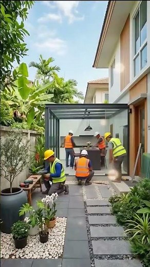 How to Build Your Backyard Sunroom and Outdoor Kitchen