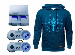 CONSOLA SUPER NINTENDO NES CLASSIC EDITION MINI + POLERON