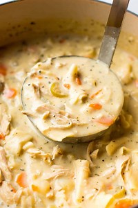 Creamy Chicken Noodle Soup - Sally's Baking