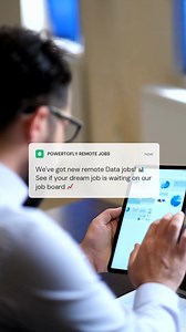 Love using data to make an impact? ✨ We've got hot new remote data...