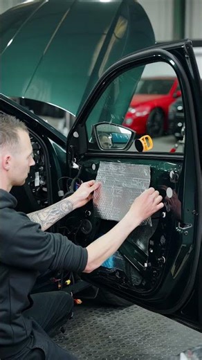 Skoda Audio Upgrade Door Sound Deadening