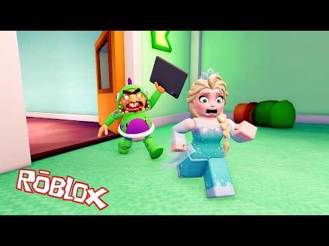 Frozen Elsa ESCAPE BABY BILLY'S DAYCARE in Roblox
