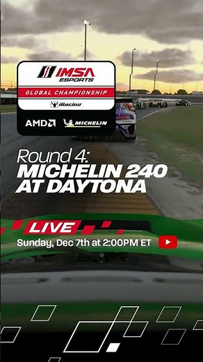Round 4 of the IMSA ESports Global Championship is this weekend!