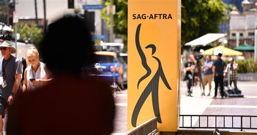 Hollywood actors hit the picket lines