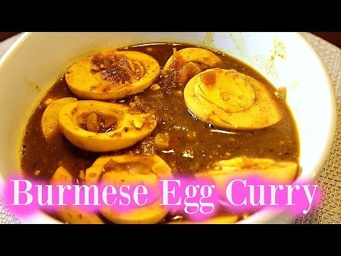 Burmese Egg Curry Recipe | A Family Favourite