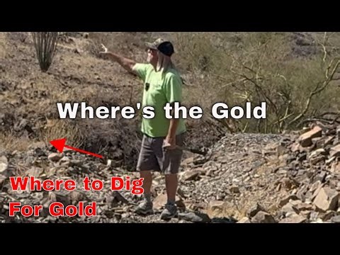 How to Locate Gold Deposits in the Desert