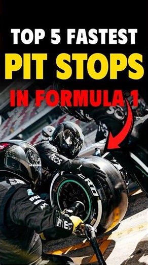 Top 5 Fastest Pit Stops Ever in Formula 1 History 🤯