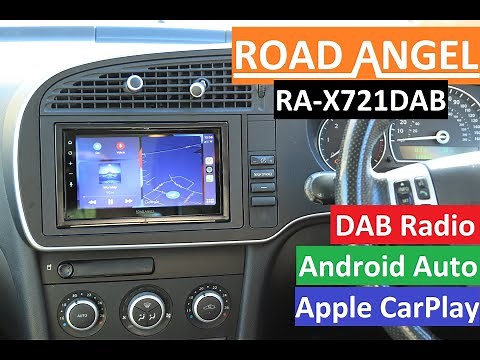 Road Angel RA-X721DAB FLAGSHIP 7 Inch Car Head Unit with DAB - Android Auto & Apple CarPlay