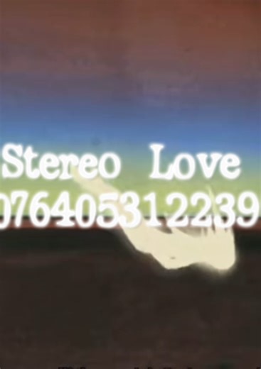 Stereo Love Roblox Music ID