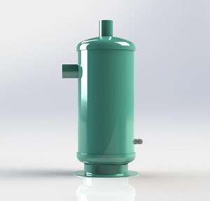 [Hot Item] F-66 Refrigeration Oil Separator of Cooling System Centrifugal Separation Condensing Unit