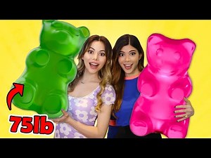 I melted every Walmart gummy to make the BIGGEST GUMMY EVER! ft ‪@Gloom‬