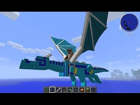 Minecraft Dragon Mounts Mod Showcase 1.6.4 & 1.7.x