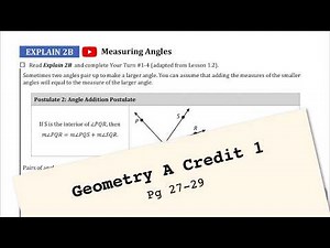 Lesson 1.2 Explain 2B/Explain 3A/Explain 3B