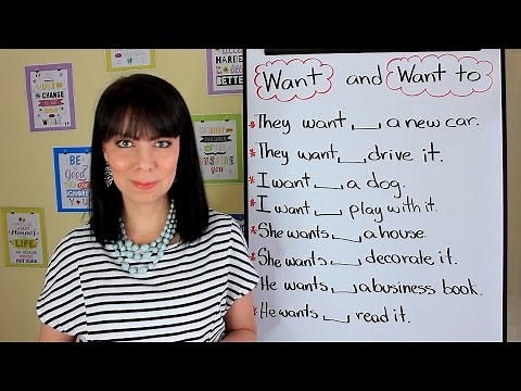 CÓMO USAR WANT TO | CURSO DE INGLÉS