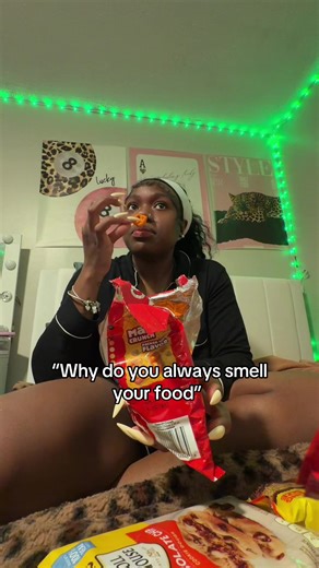 ig if it’s something I’ve never ate before I gotta smell test it first lol idk it’s just a habit #ifykyk