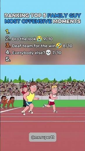 Family Guy Went Too Far… Top 5 Most Offensive Moments #familyguy #offensivemoments