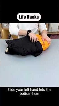 Tips for storing clothes#lifehacks #hacks #clothes #storage