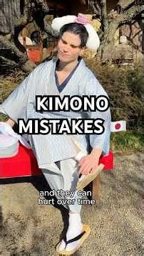DONT MAKE THESE KIMONO MISTAKES IN JAPAN 🇯🇵 #shorts