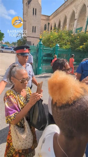 #OppositionBudgetReply - It was a warm reception for Leader of the Opposition Leader Ralph Thorne as DLP supporters flocked to the outskirts of parliament to show their support ahead of The Opposition’s Budget Reply 📸: Shamar Blunt #LeadingOnlineMedium #BarbadosTodayNews #BudgetaryProposal2024 #BudgetReply #BTEpaper #BarbadosTodayUpdates #BTJournalism #BTCommunity | Barbados Today