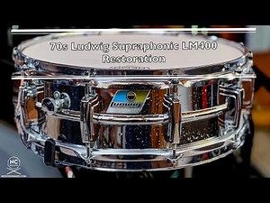 Late 70s Ludwig Supraphonic LM400 Restoration
