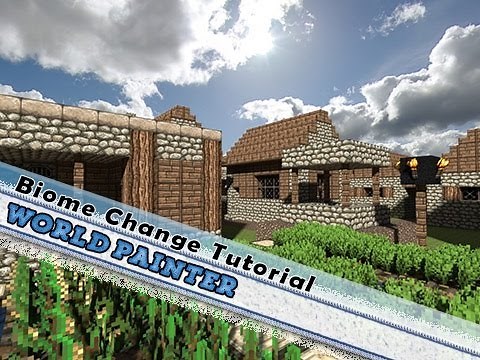 Tutorial World Biome Change (World Painter) + Minecraft Seed