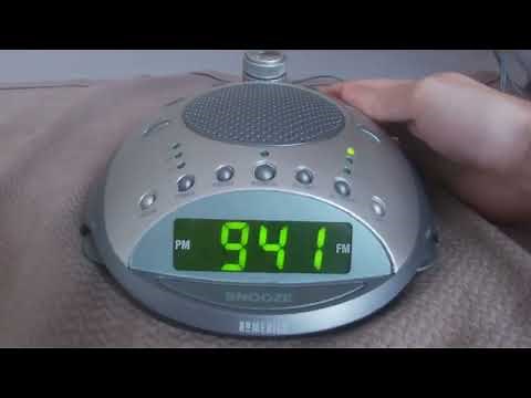 Product Review: HoMedics SS-4000 Sound Spa Clock Radio & Sound Machine w/ Time Projection (Sold)