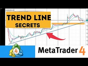 How to Draw Trendlines Correctly on Metatrader4 (MT4)