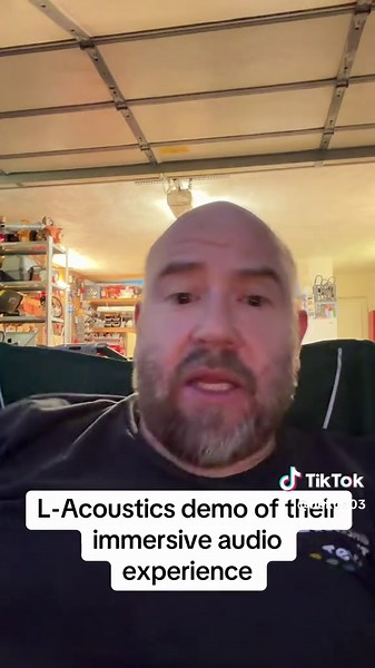 Got a chance to meet with a few people from L-acoustics to check out the immersive audio experience and their software. Amazing stuff. #lacoustics #immersiveaudio #avl #linearray #audio