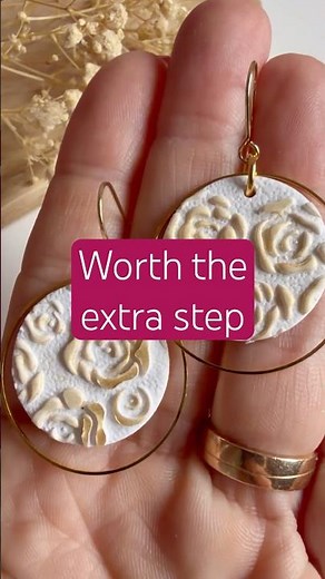 Polymer Clay Tutorial | How Texture Makes Earrings Look Expensive