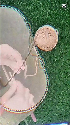 DIY Crochet a bunny by hand.