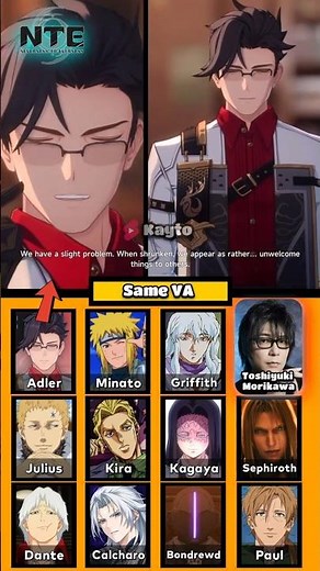 Adler is voiced by ALL of these Characters! 🤯 #nte #adler