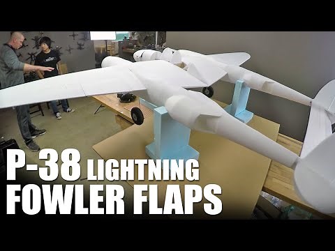 How to Make Fowler Flaps - P-38 Lightning | Flite Test