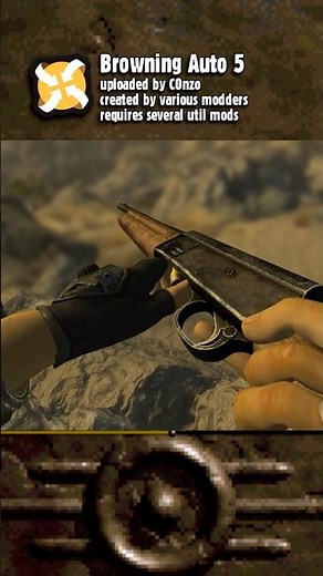 Browning Auto 5 Shotgun in #Fallout New Vegas