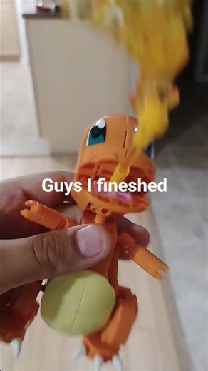 I finished charmander lego